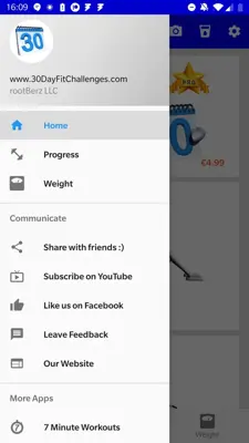 30 Day Fitness Challenge android App screenshot 5